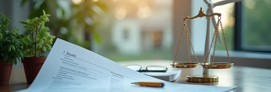 Vue symbolique représentant un contrat d'électricité professionnel avec des éléments d'énergie renouvelable et une balance symbolisant stabilité et maîtrise des coûts