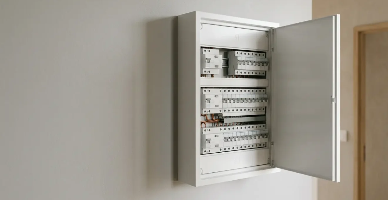 Protection différentielle sélective dans un tableau électrique résidentiel français moderne