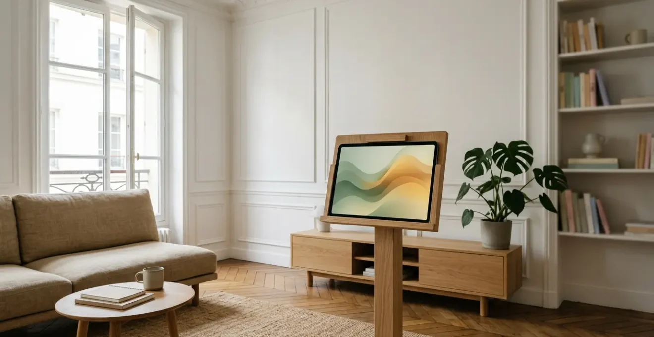 Tableau de bord moderne affichant les données d'intensité carbone de l'électricité en temps réel en France